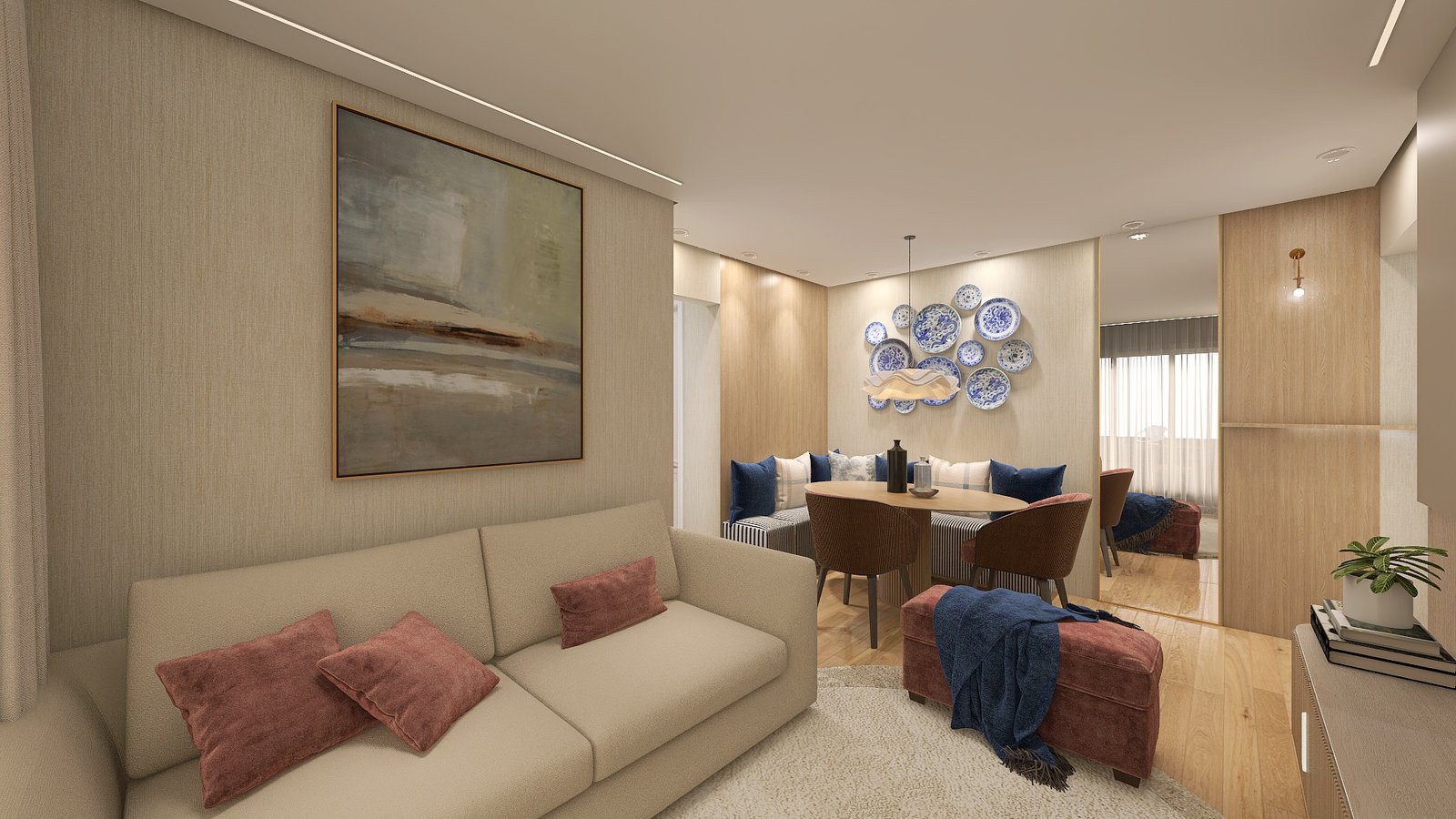 Ambiente residencial integrado desenvolvido pela Meta